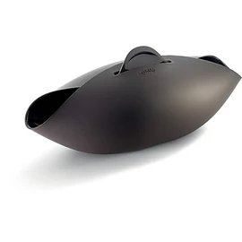 Lékué Bread Maker 2 az 1-ben kenyérsütő és tál, 600ml, oldalsó nyílások a levegő keringéséért, szilikon, barna - 882562