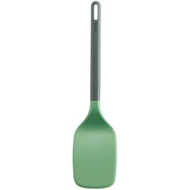 Lékué Non-Scratch Flexible Turner karcmentes szilikon spatula, rugalmas kialakítás, akasztóval, hőálló, műanyag, zöld - 883804