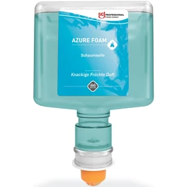 SCJP Azure habszappan, friss, ropogós gyümölcs illat, azúrkék, bőrbarát, TouchFREE Ultra automata adagolóhoz, 1,2L patron