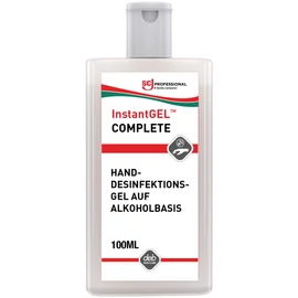SCJP InstantGEL COMPLETE alkoholos kézfertőtlenítő gél, széles hatásspektrum, illat- és színezékmentes, hipoallergén, 100ml flip kupakos flakon