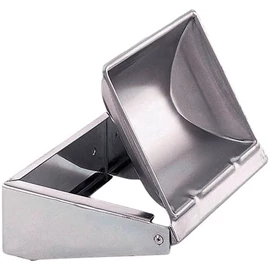 Falra szerelhető szappantartó, kihajtható belsővel, r.m. acél, fényes, INOX