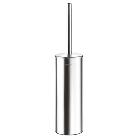 DELABIE fali WC-kefe fedővel, biztonsági rögzítéssel, 1mm AISI304 r.m. acél, selyem