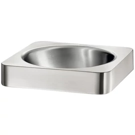 DELABIE QUADRA mosdópultba félig süllyesztett r.m. acél kézmosókagyló, selyem, 380x380mm