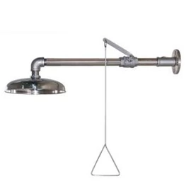 Rozsdamentes acél fali vészzuhany