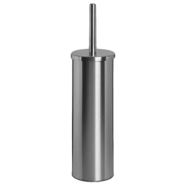 Fali WC-kefe tartóval, fedővel, r.m. acél, selyem