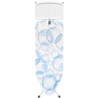   Brabantia Solid Steam Unit Holder vasalódeszka 1240x450mm - C méret, fix vasalótálca gőzállomásokhoz, D=22mm fehér váz, PerfectFlow buborék huzat - 101229