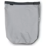   Brabantia Laundry Bin Bag tépőzáras szennyesgyűjtő csere zsák, henger formájú 60L kapacitású Laundry Bin szennyestartókhoz, mosógépben mosható, szürke - 102363