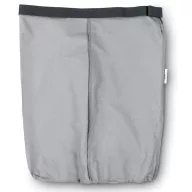   Brabantia Laundry Bin Bag Selector tépőzáras szennyesgyűjtő csere zsák, ovális formájú 55L (2x27,5L) kapacitású Laundry Bin Selector szennyestartókhoz, mosógépben mosható, szürke - 102387