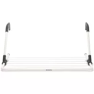   Brabantia HangIn Drying Rack felakasztható ruhaszárító 4.5m szárítási hossz, 7.5kg teherbírás, összecsukható, állítható karok, acél, fehér - 102769