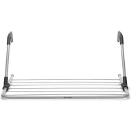   Brabantia HangIn Drying Rack felakasztható ruhaszárító 4.5m szárítási hossz, 7.5kg teherbírás, összecsukható, állítható karok, acél, metál szürke - 105241