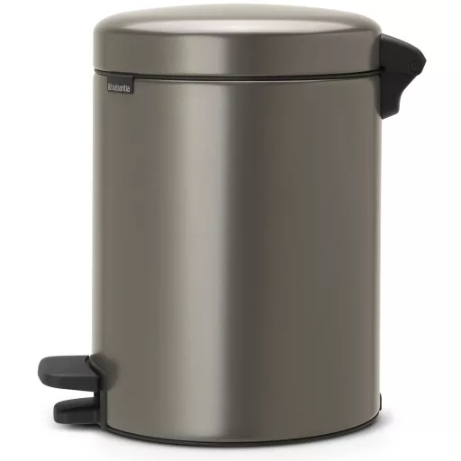 Platinaszürke Brabantia szemeteskuka