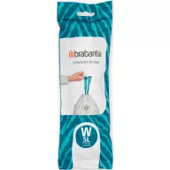   Brabantia PerfectFit szemeteszsák, W méret, 5L, 20 zsák/tekercs - 116681