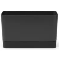   Brabantia SinkSide Sink Organiser mosogatószervező, csepptálcás kialakítás, szabadon álló, 190x115x85mm, műanyag, sötétszürke - 117503