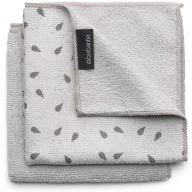   Brabantia SinkSide Microfibre Dish Cloths mikroszálas tisztítókendő, 2 db-os szett, világosszürke, 300x300 mm - 117688