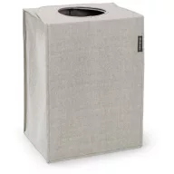   Brabantia Laundry Bags összehajtható szennyestartó táska, négyzet formájú, nagy méret 55L, szürke - 120367