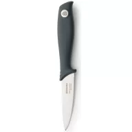   Brabantia Tasty+ Slice & Dice hámozókés, 90mm r.m. acél penge, műanyag markolat, sötétszürke - 120961