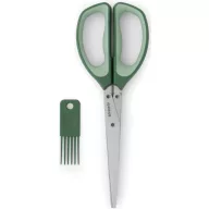   Brabantia Tasty+ Nice & Handy konyhai fűszerolló, tisztító eszközzel, r.m. acél, műanyag, platinazöld - 121685