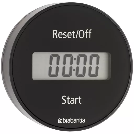 Dupla mód: használható visszaszámlálóként (timer) vagy stopperként (stopwatch) – így a sütőidőtől a sportteljesítményig bármit mérhet vele.