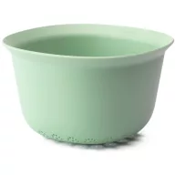   Brabantia Tasty+ Bake & Mix, Colander szűrőedény, 2,4 liter, kiöntőperemmel, egymásba rakható, műanyag, jáde zöld - 122200