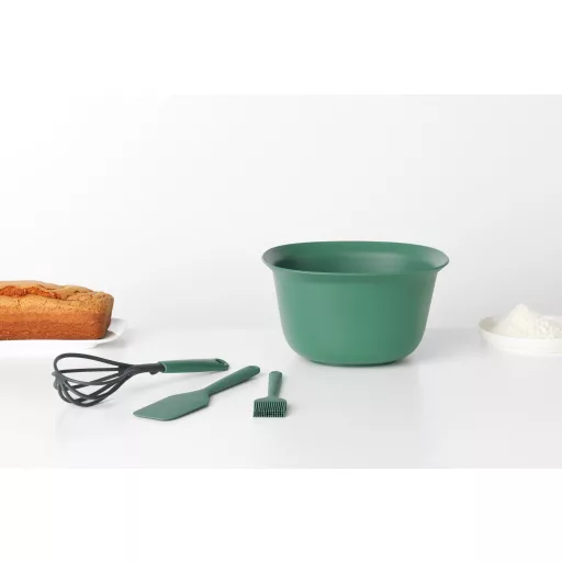 A Tasty+ termékcsalád részeként ez a keverőtál tökéletesen kombinálható más méretekkel, egymásba illeszthető kialakításának köszönhetően pedig helytakarékosan tárolható.