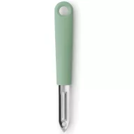   Brabantia Tasty+ Slice & Dice zöldségpucoló, szemkiszedő a foltok kiszűrésére, bal- és jobbkezes használat, akasztóval, r.m. acél, műanyag, jáde zöld - 122941