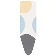   Brabantia Ironing Table Perfect Fit Covers vasalódeszka huzat, 1350x450mm - D méret, komplett szett - huzat + 8mm hab alátét, PerfectFlow, tavaszi buborékok - 131608