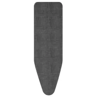   Brabantia Ironing Table Perfect Fit Covers vasalódeszka huzat, 1240x380mm - B méret, felső réteg - huzat + 2mm hab alátét, farmer fekete - 132186