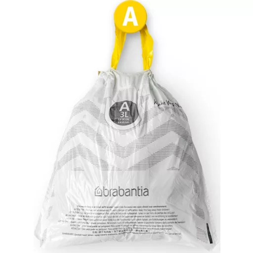 Válasszon elegáns, méretpontos szemeteszsákot Brabantia kukájához.
