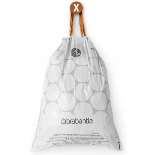 138089 szakadásálló anyagból készült méretpontos szemeteszsák Brabantia kukákhoz