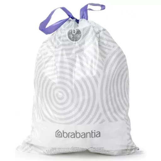 Szakadásálló anyag és erős húzófül jellemzi a Brabantia kukászsákokat