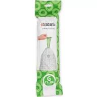   Brabantia PerfectFit szemeteszsák, G méret, 23-30L, 10 zsák/tekercs - 138386