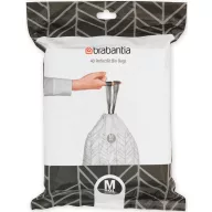   Brabantia PerfectFit szemeteszsák, M méret, 60L, visszazárható adagoló csomag, 40 zsák/csomag - 138829