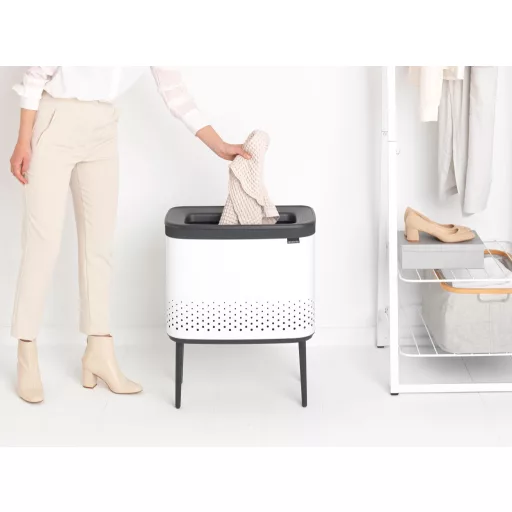 Gyűjtse a szennyest a Brabantia Laundry Bin-ben.