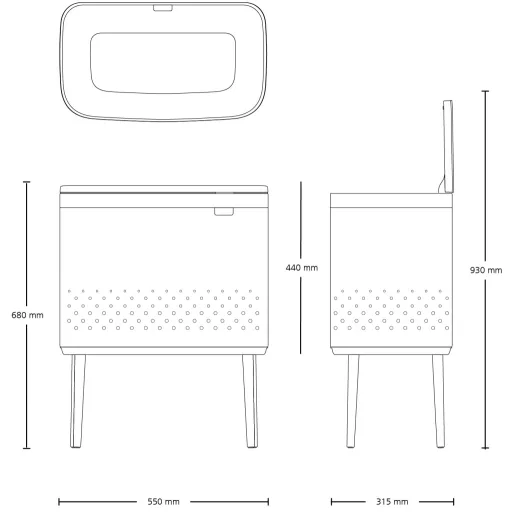 550x680x315mm.