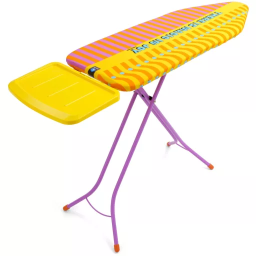 Brabantia C 124 × 45 cm Yinka Ilori vasalódeszka gőzállomás-tartóval