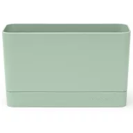   Brabantia SinkSide Sink Organiser mosogatószervező, csepptálcás kialakítás, szabadon álló, 190x115x85mm, műanyag, jáde zöld - 215469