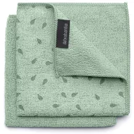   Brabantia SinkSide Microfibre Dish Cloths mikroszálas tisztítókendő, 2 db-os szett, jáde zöld, 300x300 mm - 216282