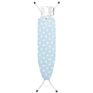  Brabantia Steam Iron Rest vasalódeszka 1100x300mm - A méret, kinyitható vasalótámasz, D=22mm fehér váz, friss fuvallat huzat - 218729