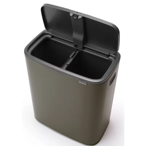 Tágas, 2x30L-es szelektív hulladékgyűjtő