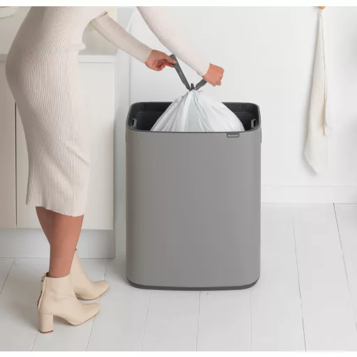 Ajándék 5 db tökéletesen passzoló, méretpontos PerfectFit szemeteszsák.