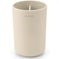   Brabantia ReNew fogkefetartó, elválasztó betéttel, csepptálcával, csúszásmentes talppal, H=110mm, műanyag, világos bézs - 223341