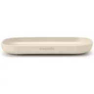   Brabantia ReNew szappantartó csúszásmentes talppal, bordázott tálcával, mely szárazon tartja a szappant, műanyag, világos bézs - 223389