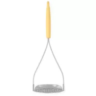   Brabantia Tasty+ Cook & Serve krumplitörő merőkanál kialakítással, r.m. acél test, műanyag nyél, vaníliasárga - 229503