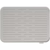   Brabantia SinkSide Silicone Dish Drying Mat edényszárító, csepegtető szőnyeg, csúszásmentes, bordázott felület, 325x438mm, szilikon, középszürke - 230042