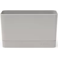   Brabantia SinkSide Sink Organiser mosogatószervező, csepptálcás kialakítás, szabadon álló, 190x115x85mm, műanyag, középszürke - 230066