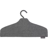   Brabantia Steam Clothes Hanger gőzöléshez optimalizált ruhaakasztó vállfa, csúszásmentes, habbal ellátott hőálló huzat, 360° forgatható kampó, különleges vállforma kialakítással, borsfekete - 231780