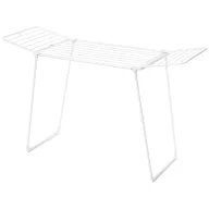   Brabantia HangOn Drying Rack Too ruhaszárító állvány, 18m szárítási hossz, integrált akasztó sín, 20kg teherbírás, összecsukható, acél, fehér - 232428