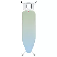   Brabantia Solid Steam Iron Rest vasalódeszka 1240x380mm - B méret, fix vasalótámasz, D=22mm fehér váz, megnyugtató tenger huzat - 236006