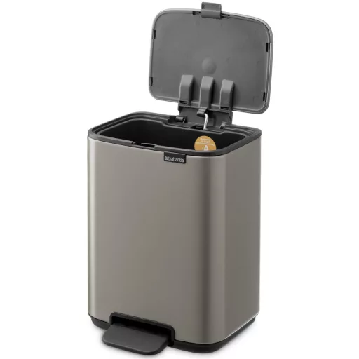 Tökéletes párosítás - mellékelt Brabantia PerfectFit szemeteszsák mintacsomag (A kód).