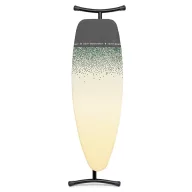   Brabantia Heat-Resistant Parking Zone vasalódeszka 1350x450mm - D méret, hőálló pihentető zóna, ülve vasaláshoz, D=35mm fekete váz, Fairtrade pamut újhajnal huzat - 242120
